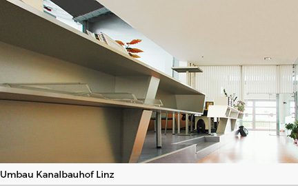 Umbau<br>Kanalbauhof<br>Linz