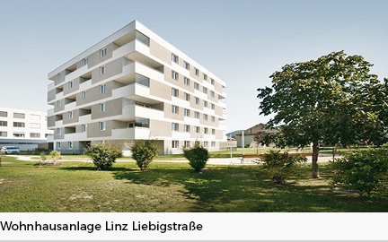 GWG Wohnbebauung<br>Linz Liebigstraße