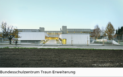 Bundesschulzentrum<br>Traun<br>Erweiterung
