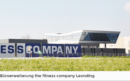Büroerweiterung <br> the fitness company <br> Leonding