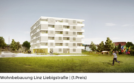 GWG Wohnbebauung<br>Linz Liebigstraße