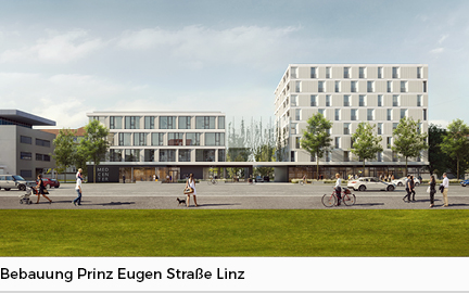 Bebauung Prinz Eugen Straße